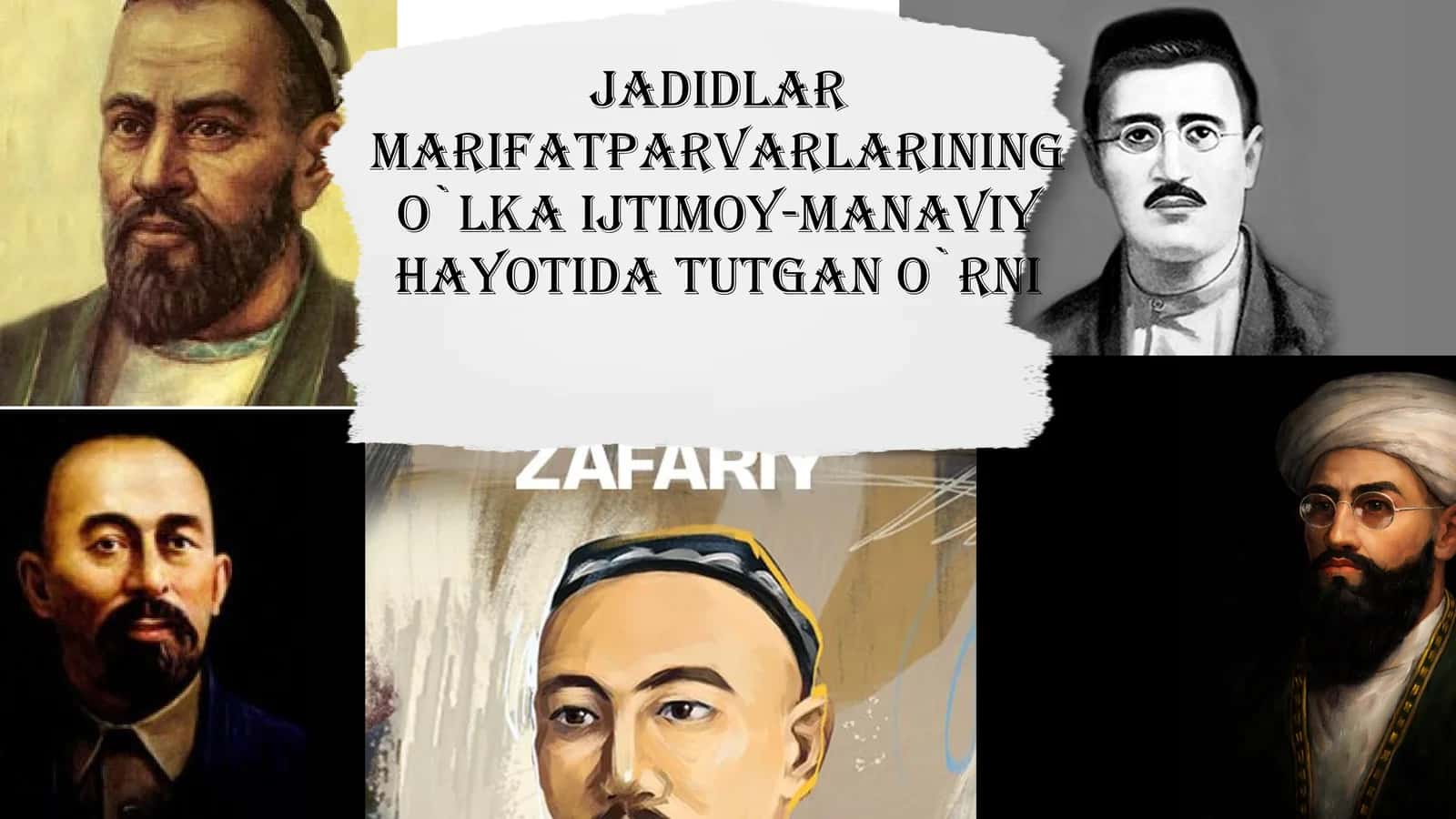 Jadidlar marifatparvarlari