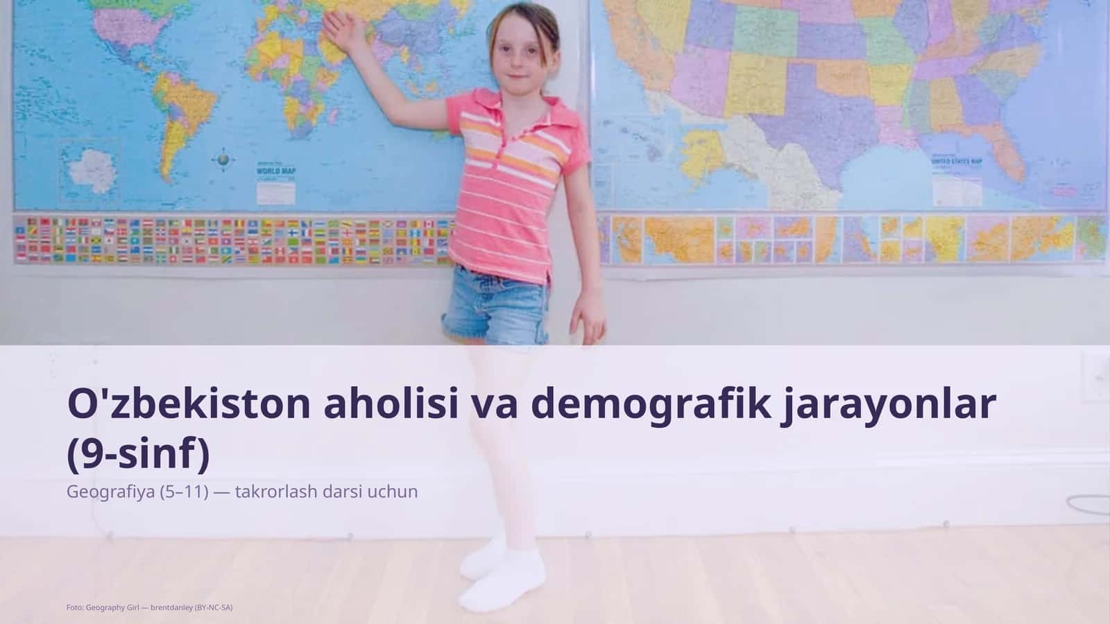 O'zbekiston aholisi va demografik jarayonlar (9-sinf)