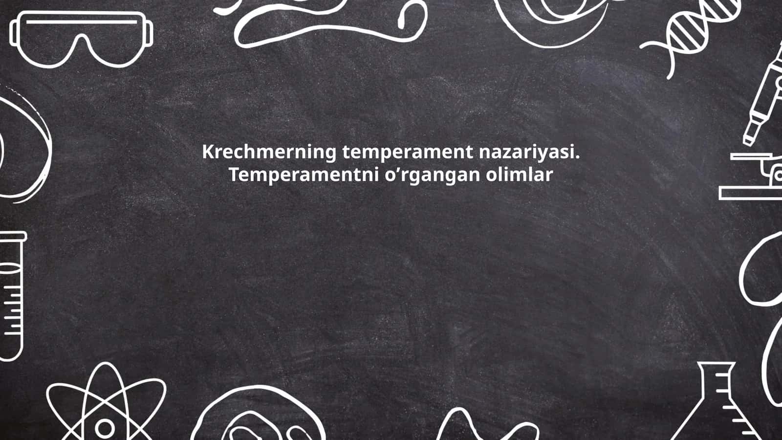 Krechmerning temperament nazariyasi