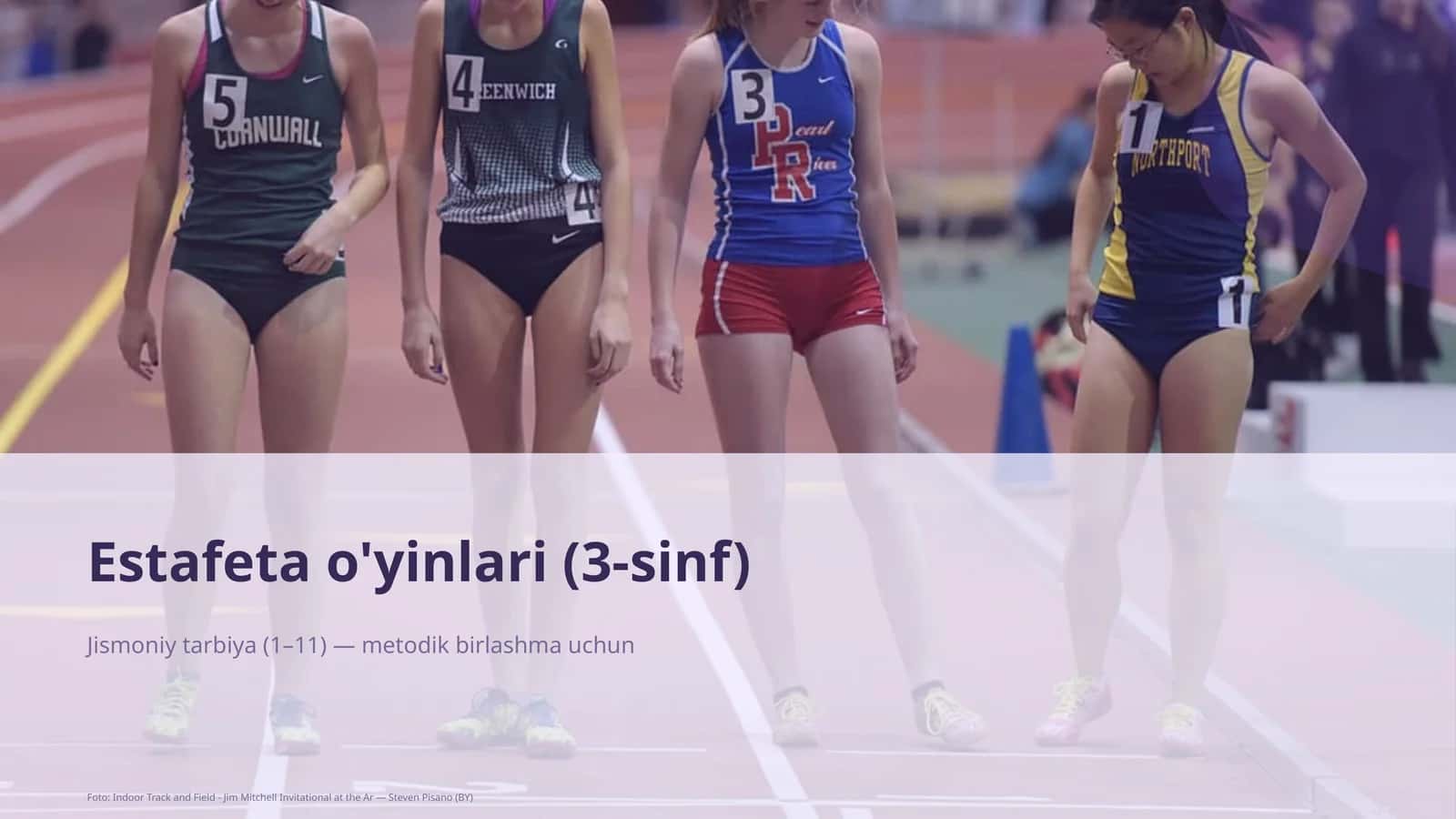 Estafeta o'yinlari (3-sinf)