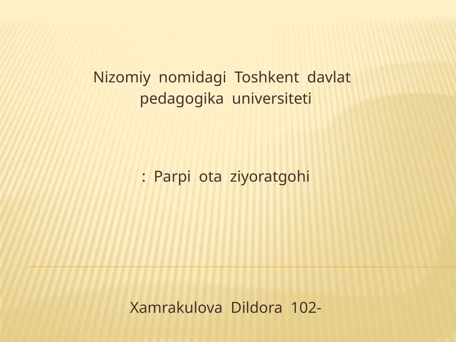 Parpi ota ziyoratgohi