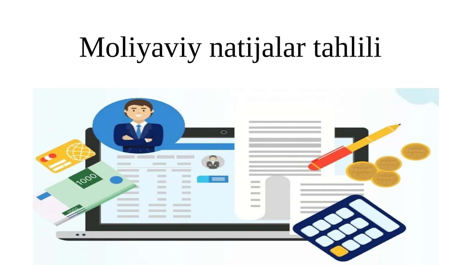 Moliyaviy natijalar tahlili