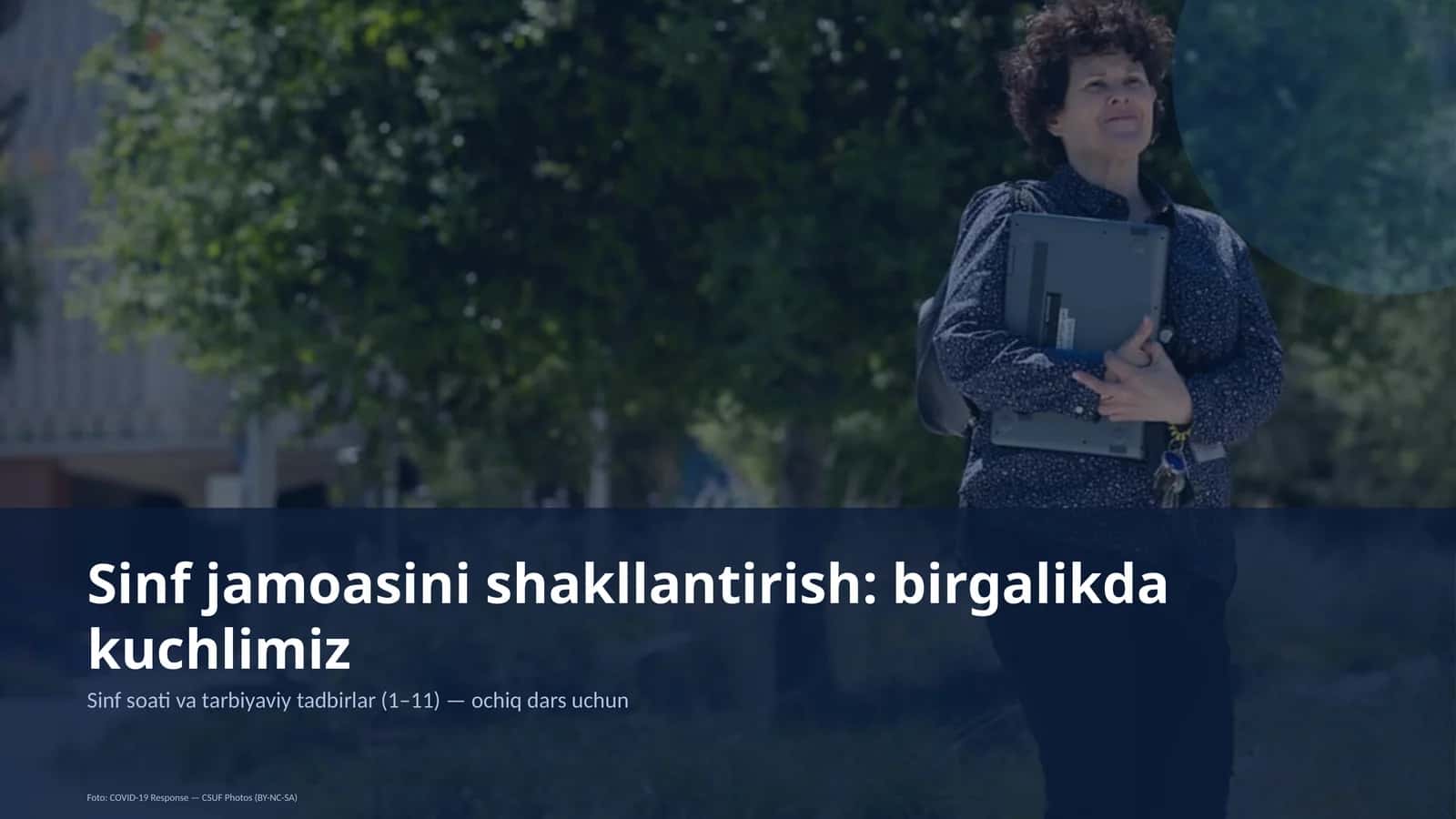 Sinf jamoasini shakllantirish: birgalikda kuchlimiz