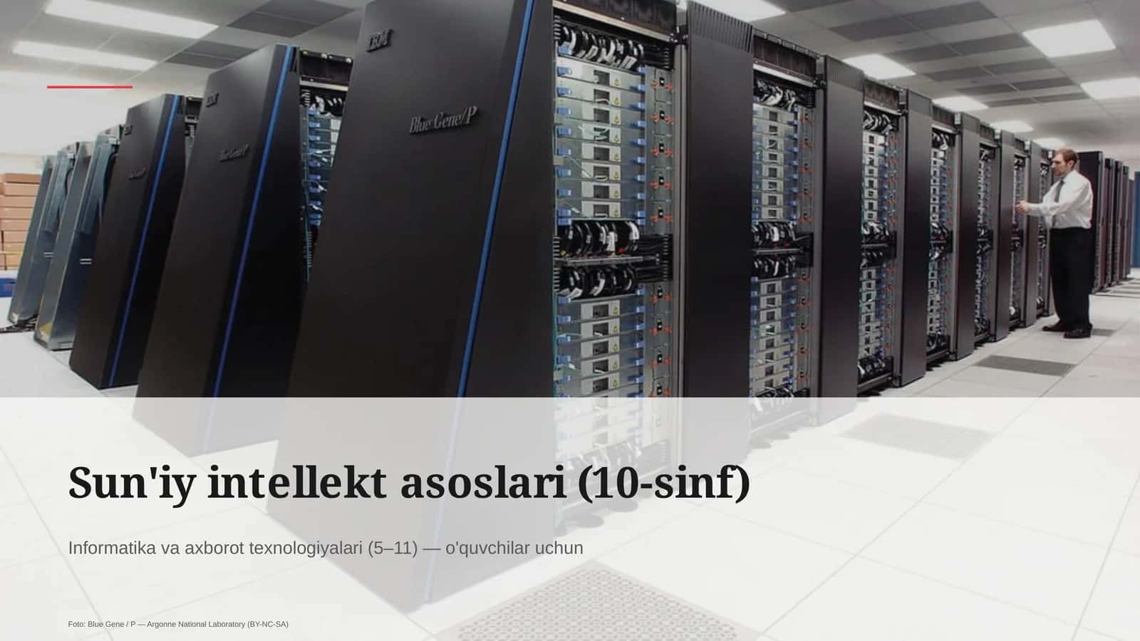 Sun'iy intellekt asoslari (10-sinf)