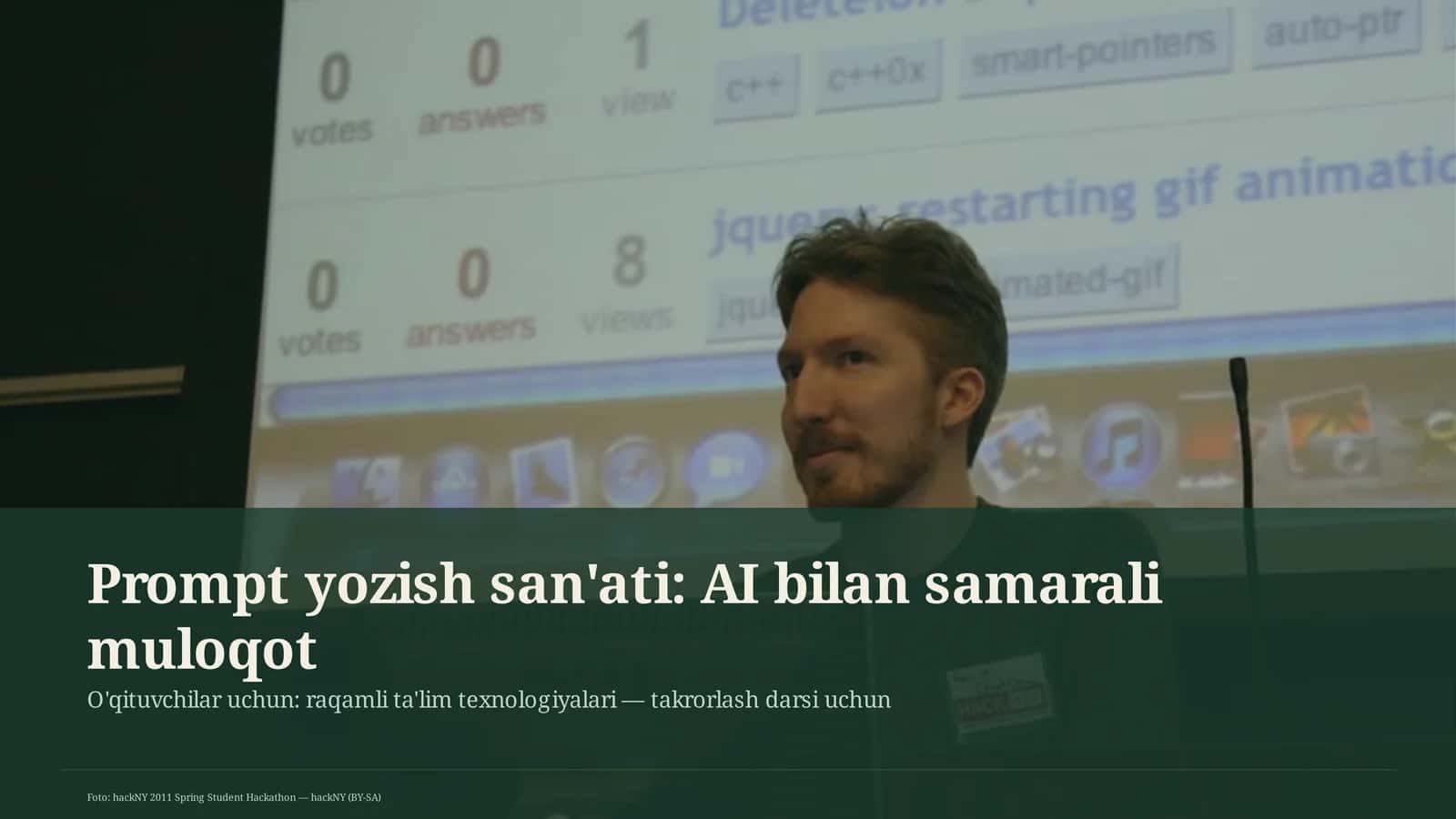 AI bilan samarali muloqot