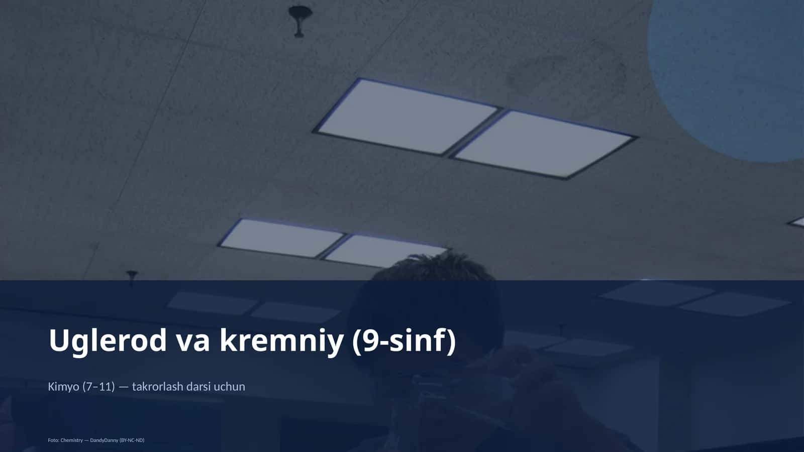 Uglerod va kremniy (9-sinf)