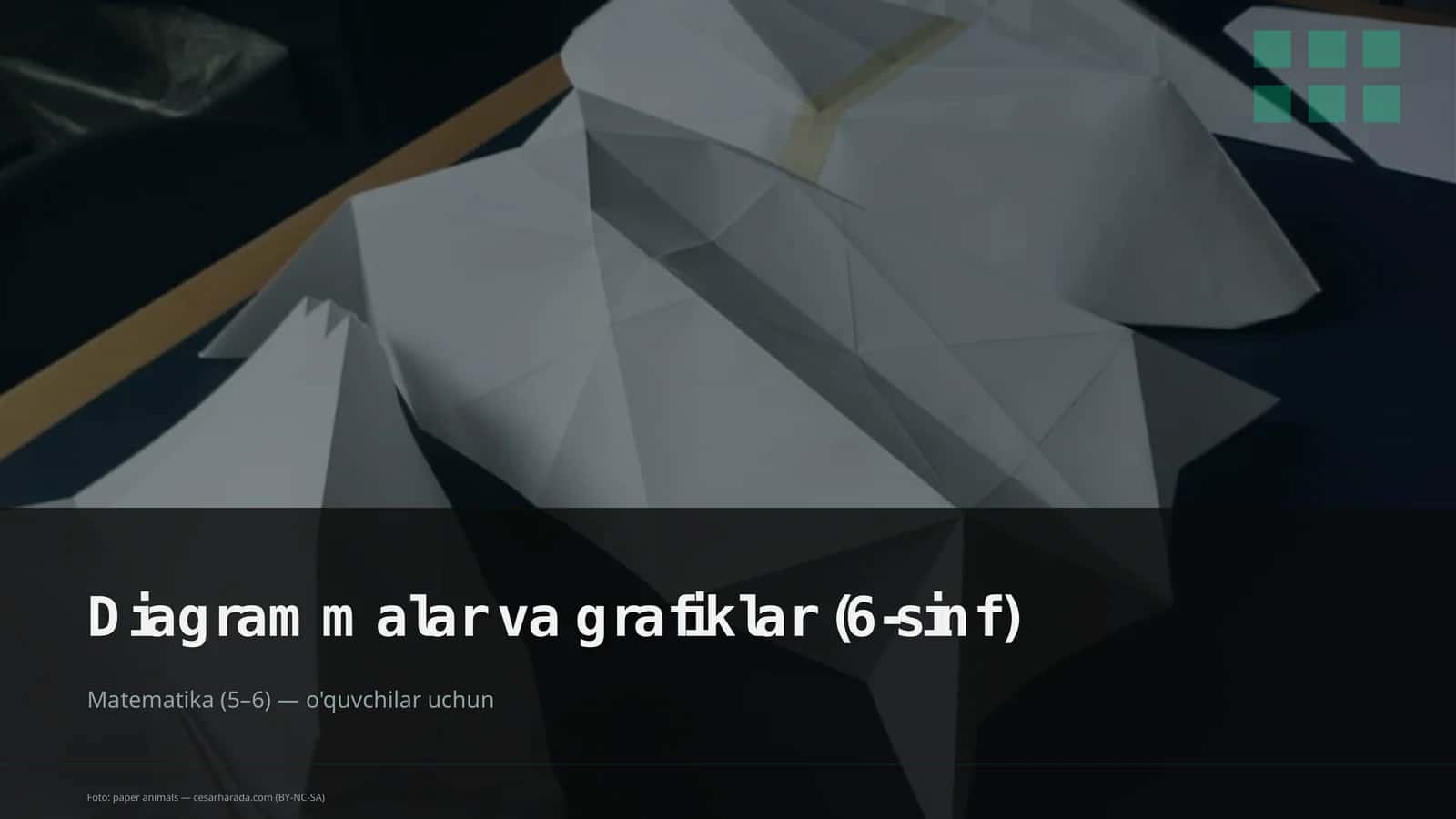 Diagrammalar va grafiklar (6-sinf)