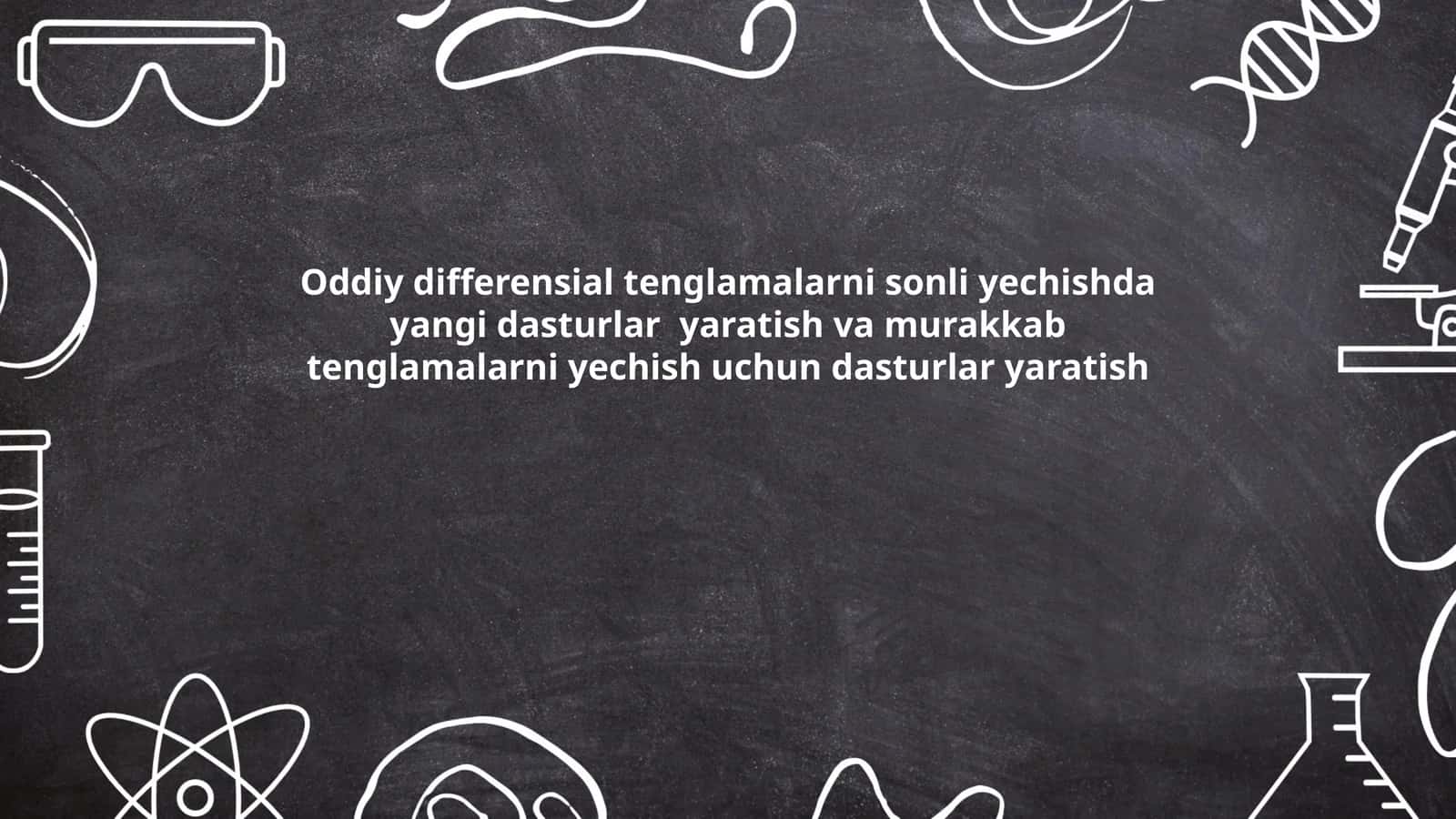 Sonli integratsiya usullari