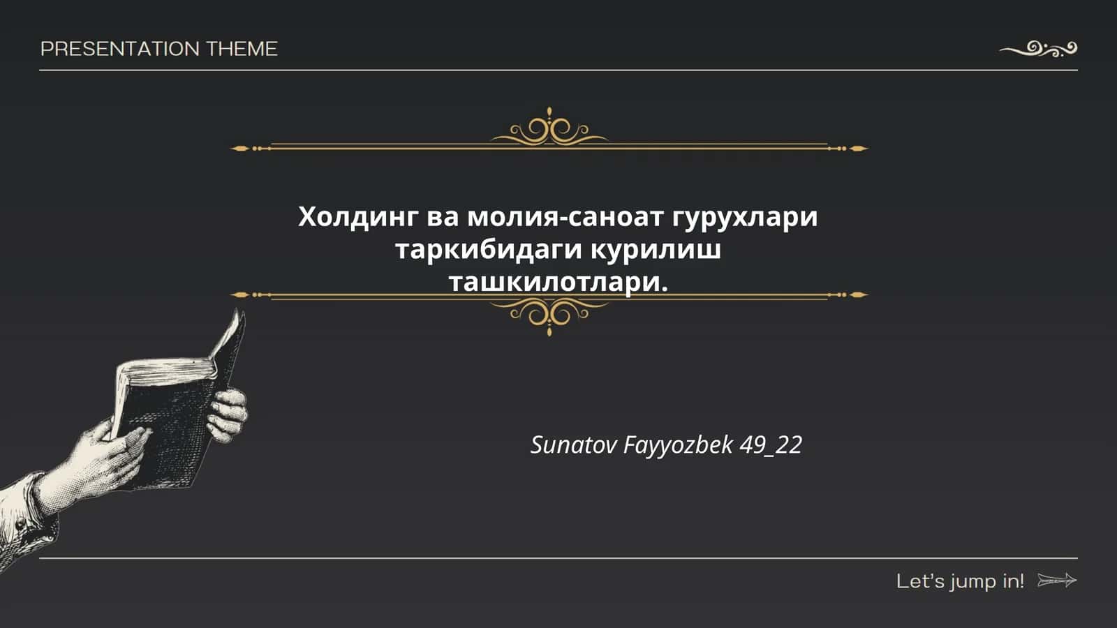 Холдинг ва молия-саноат гурухлари таркибидаги курилиш
