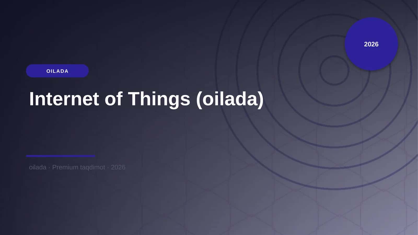 Internet of Things (oilada)