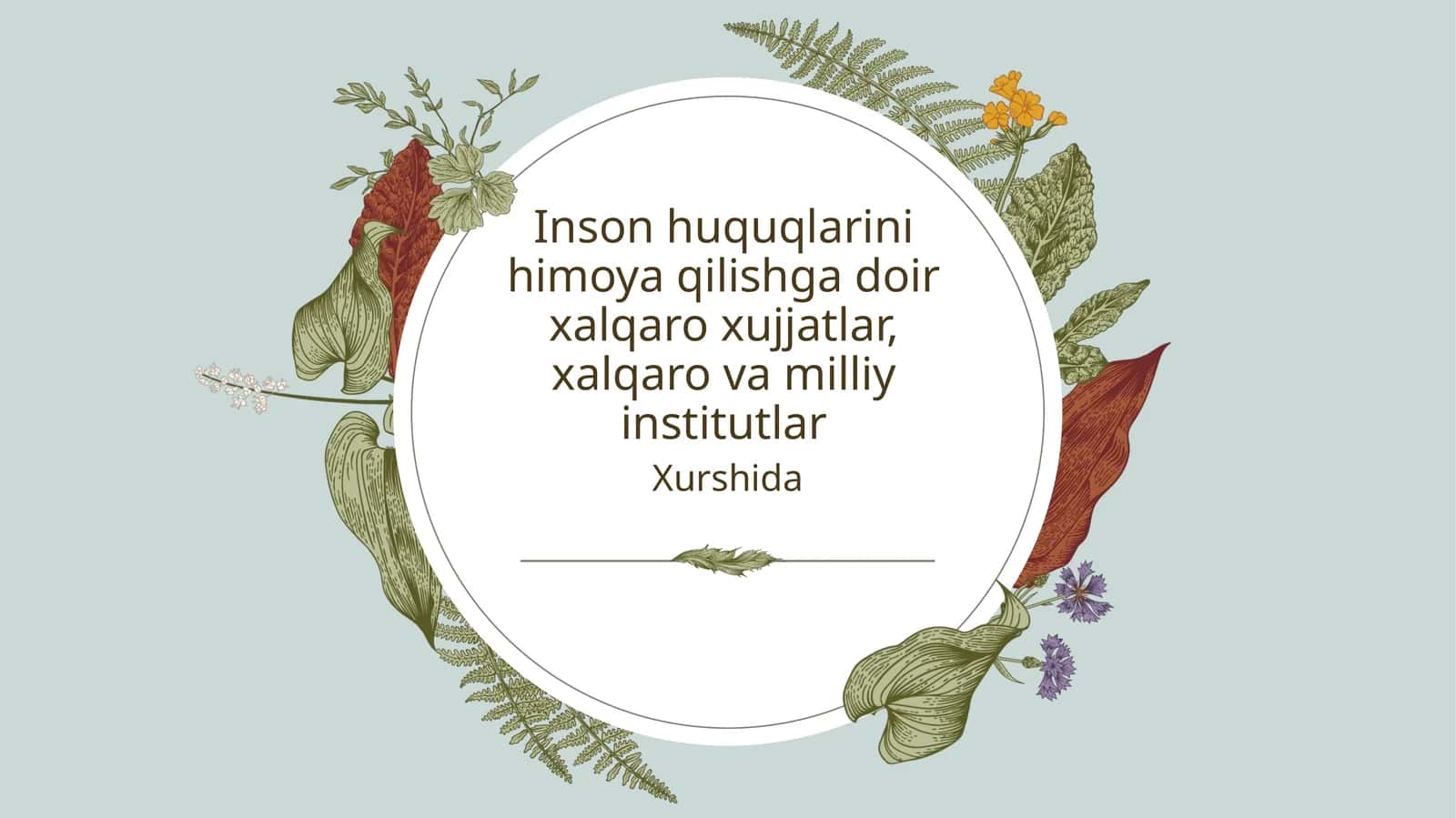 Xalqaro Inson Huquqlari Konventsiyalari