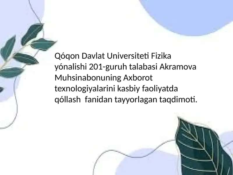 Kompyuter grafikasi va aularning turlari