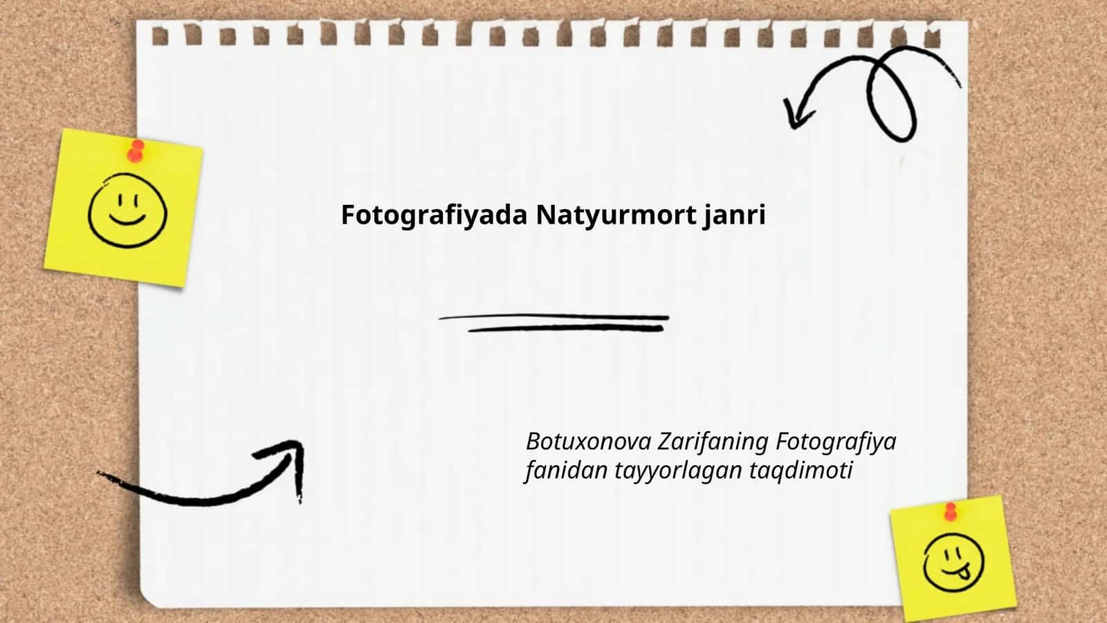 Fotografiyada Natyurmort janri