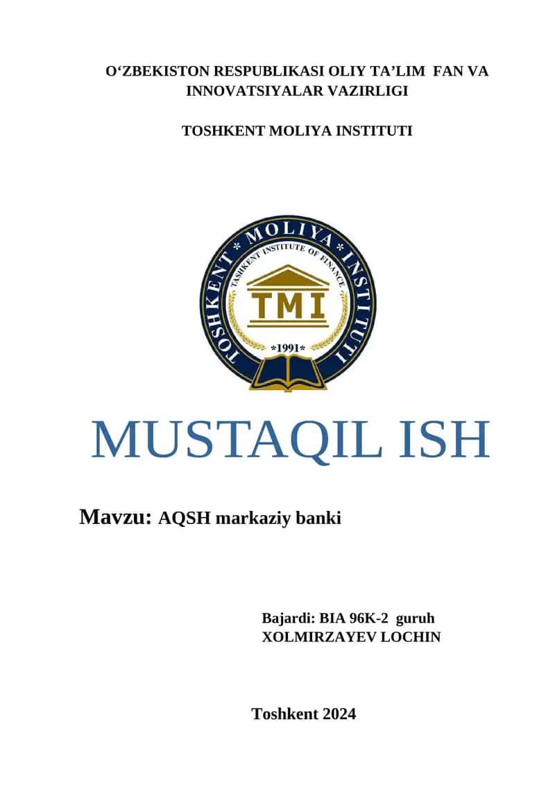 AQSH markaziy banki