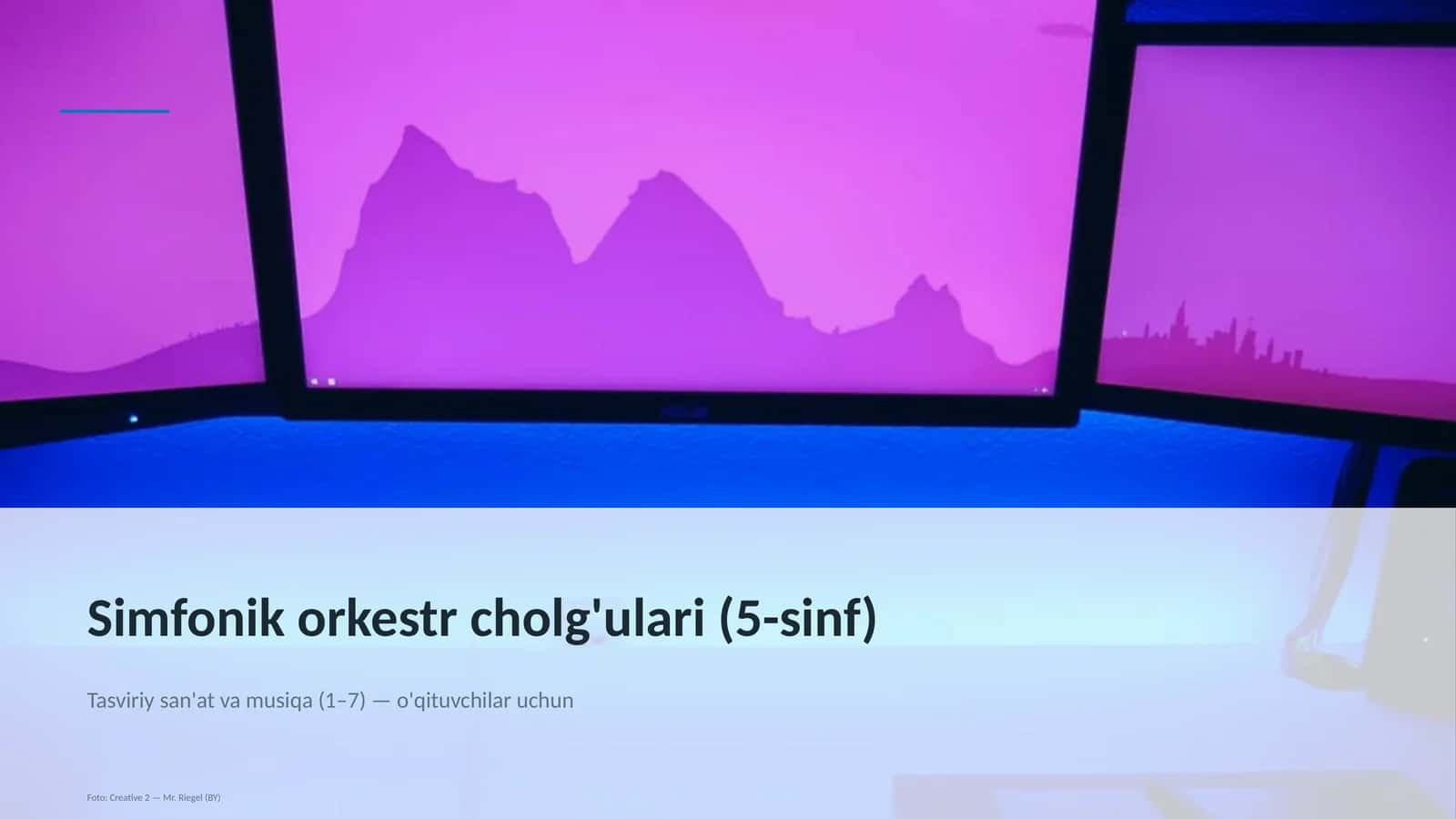 Simfonik orkestr cholg'ulari (5-sinf)
