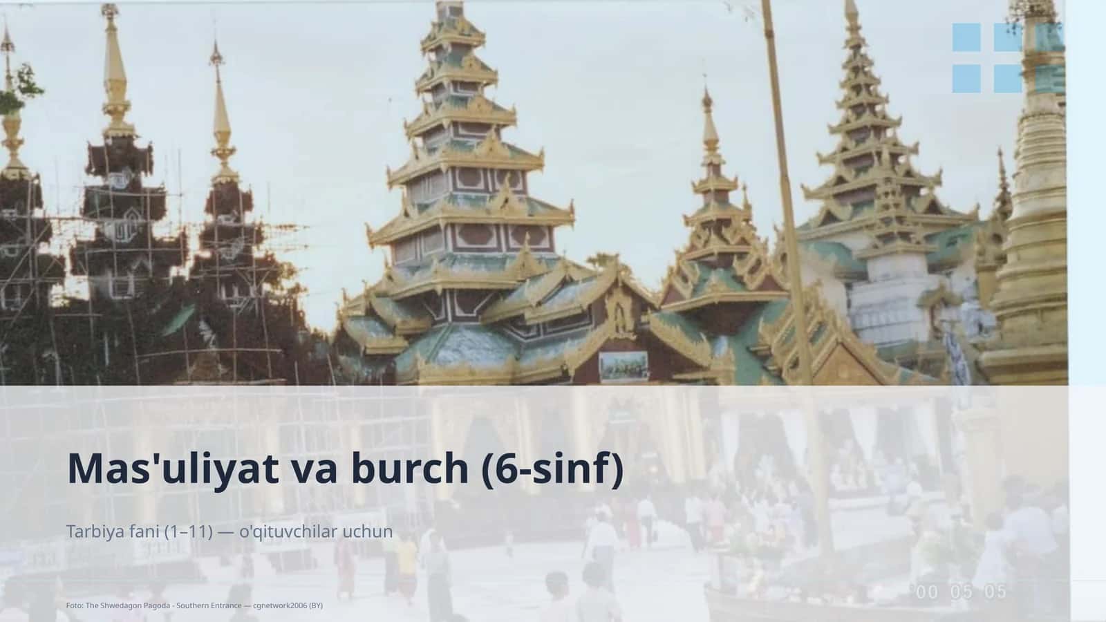 Mas'uliyat va burch (6-sinf)