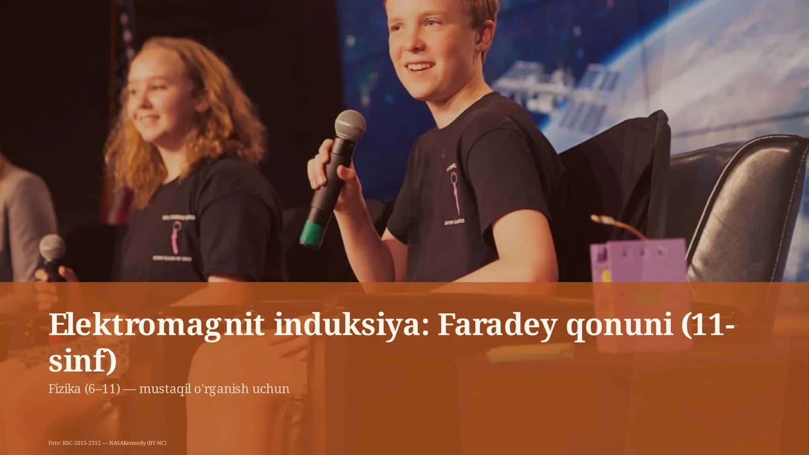 Elektromagnit induksiya: Faradey qonuni (11-sinf)