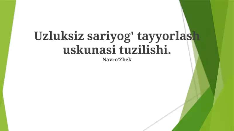 Sariyog' tayyorlash uskunasi tuzilishi