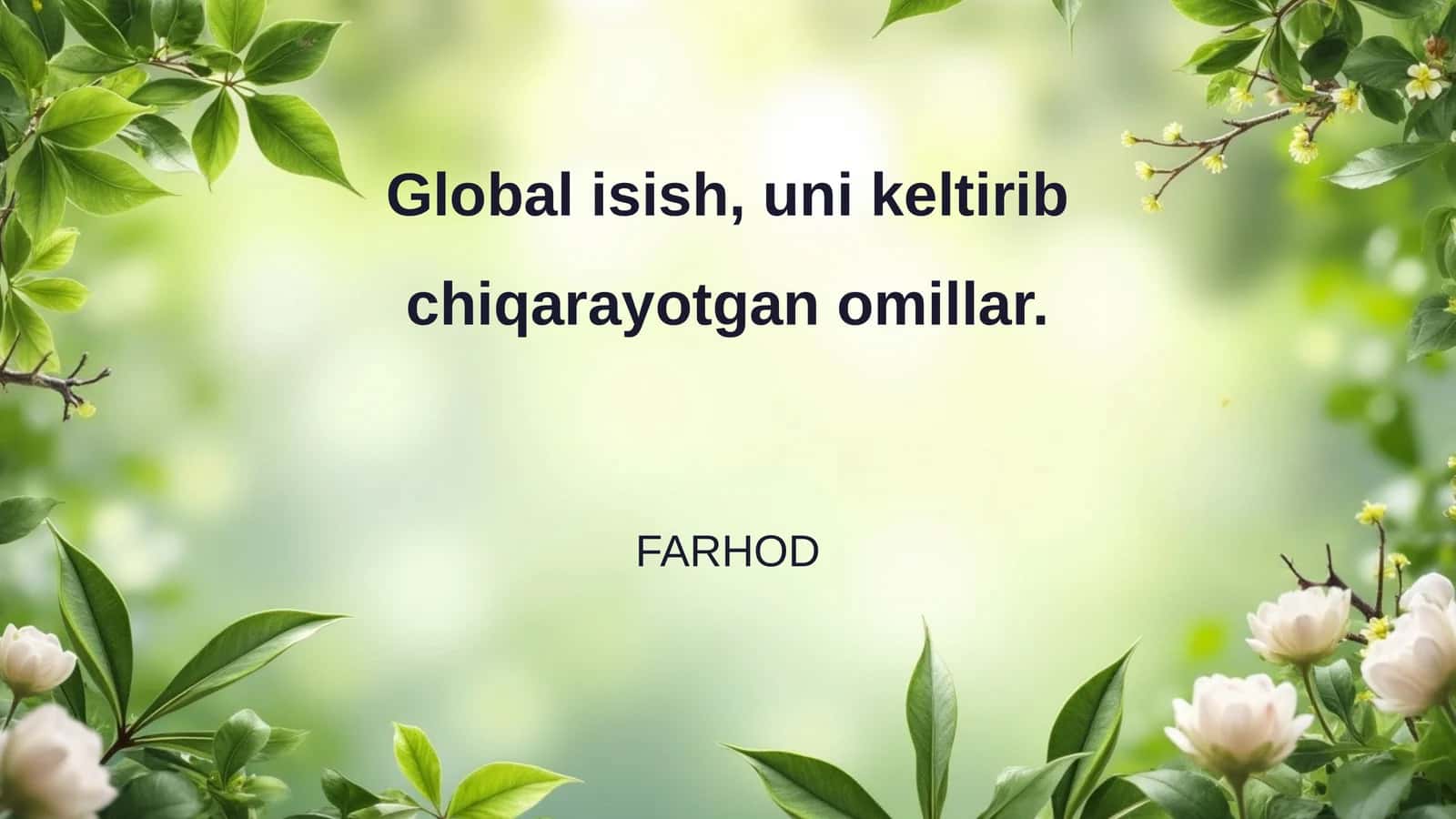 Global isish