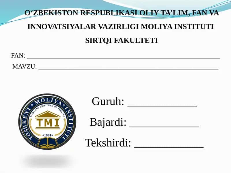 Korxonalarda mahsulotlar tannarxi