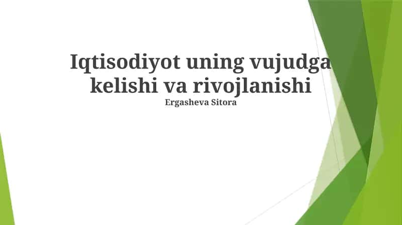Klassik iqtisodiyot maktabi