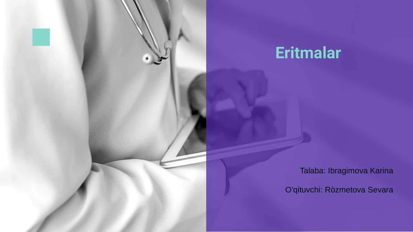 Eritmalar