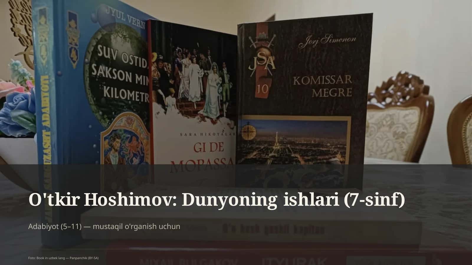O'tkir Hoshimov: Dunyoning ishlari (7-sinf)