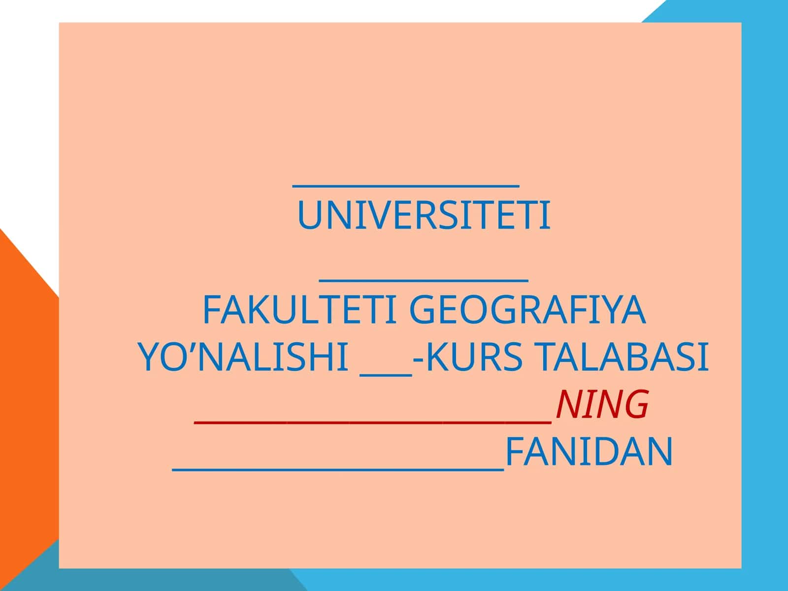 Dunyookeani,uningqismlarivaokeantubirelyefi
