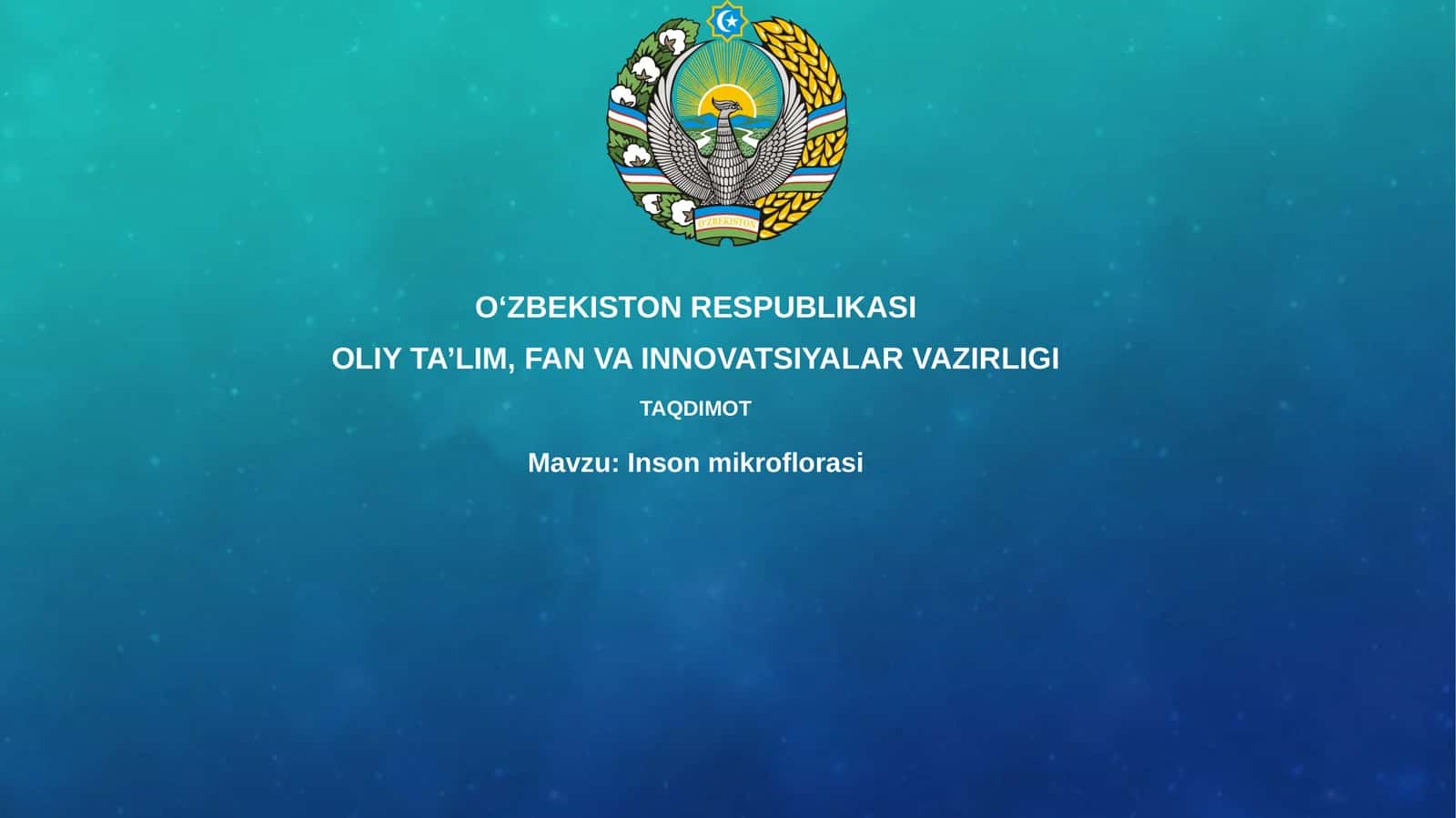 Inson mikroflorasi