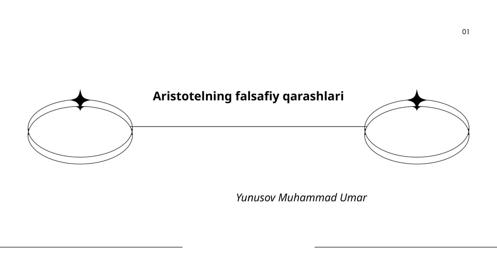 Aristotelning falsafiy qarashlari