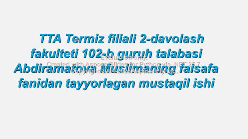 Falsafiy dunyoqarash