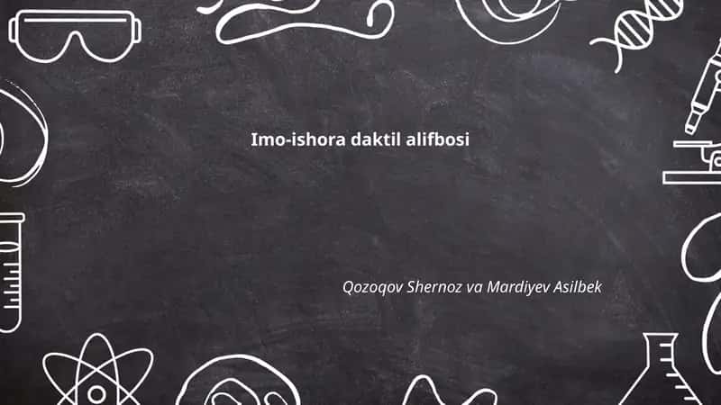 Imo-ishora daktil alifbosi