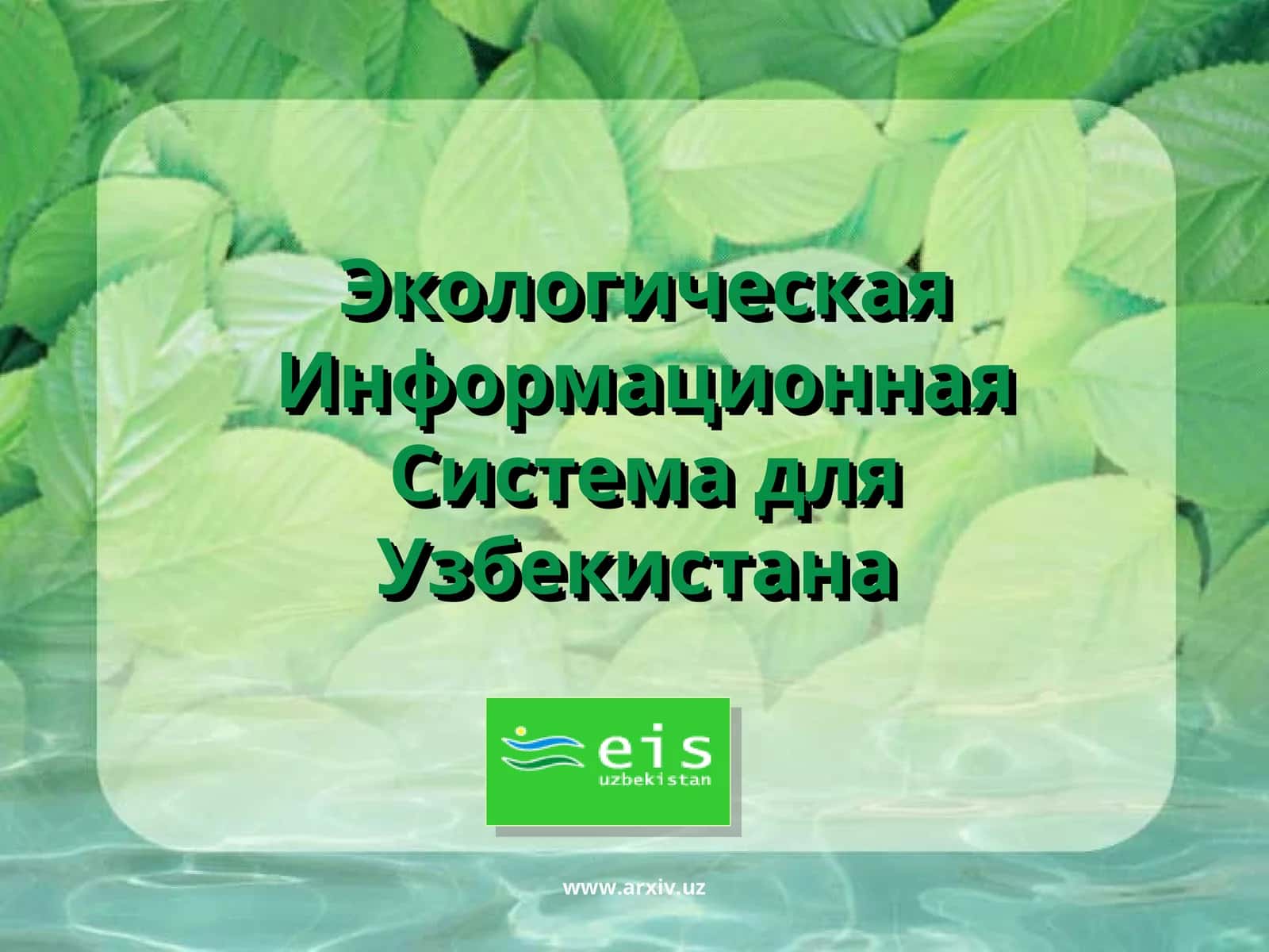 Экологическая Информационная Система для Узбекистана
