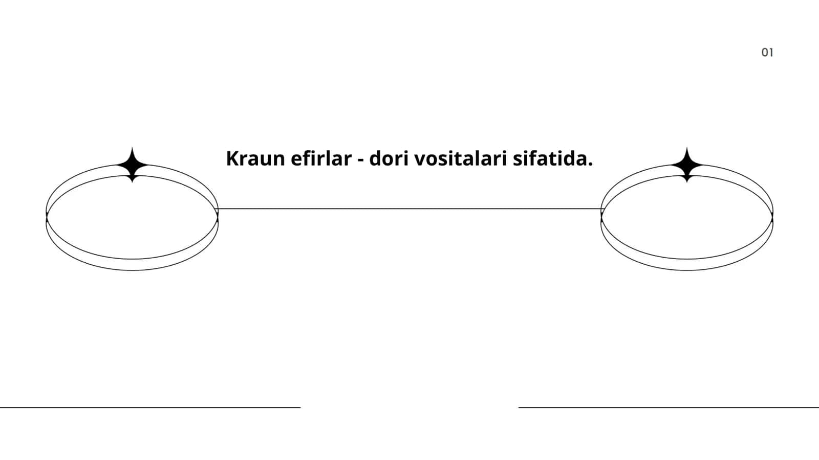 Kraun efirlar - dori vositalari sifatida