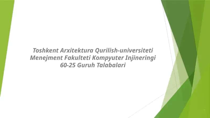 Menejment Fakulteti Kompyuter Injineringi