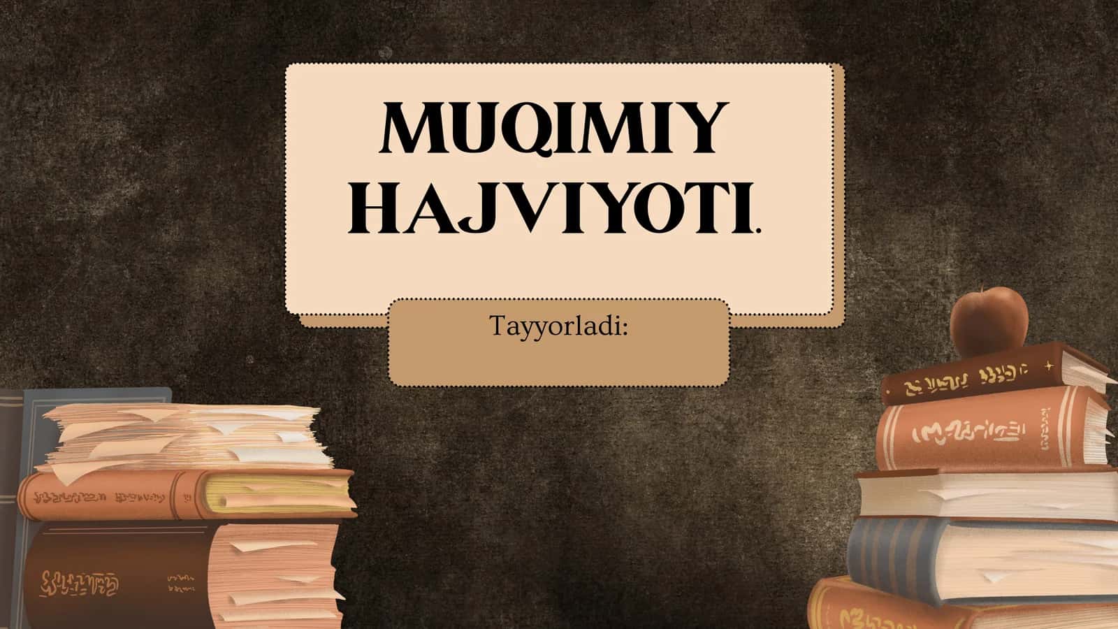 MUQIMIY HAJVIYOTI