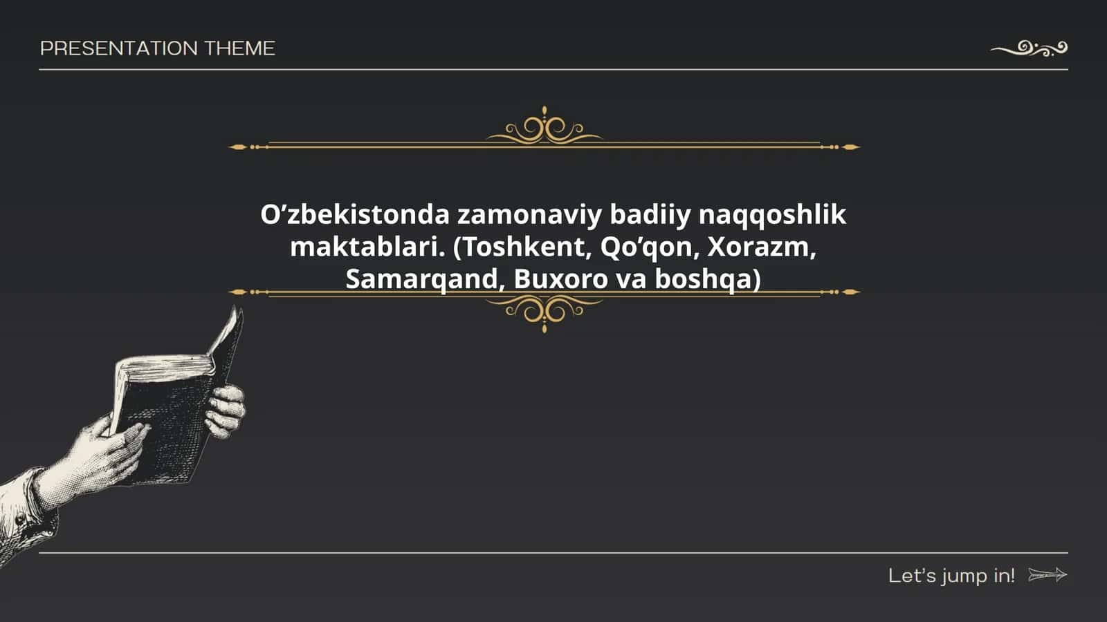 Toshkentda zamonaviy badiiy naqqoshlik maktablari