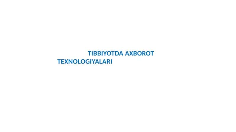 Axborot texnologiyalari asoslari va rivojlanish tarixi.Axborotli texnologiya-tizim  sifatida.Sanoq sistemalari