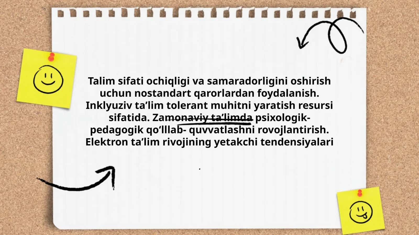 Elektron taʼlim rivojining tendensiyalari