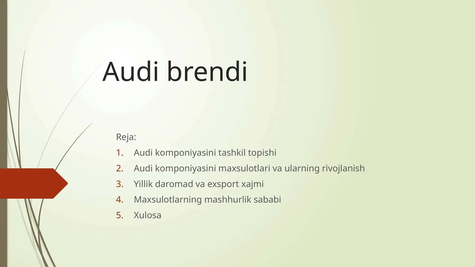 Audi brendi