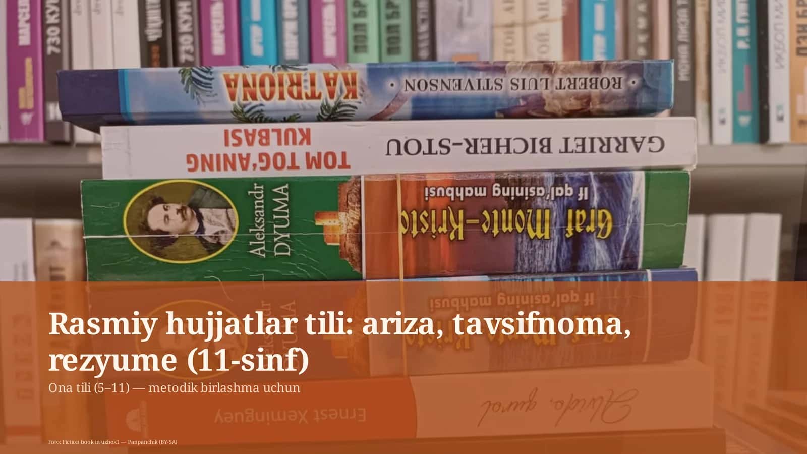 Ona tili (5–11) — metodik birlashma uchun