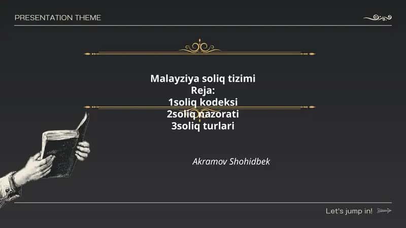 Malayziya soliq tizimi