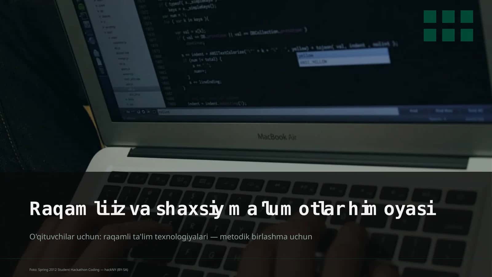 Raqamli iz va shaxsiy ma'lumotlar himoyasi