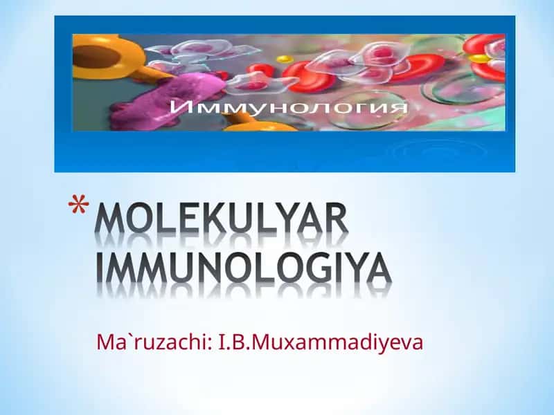 Immunologiya