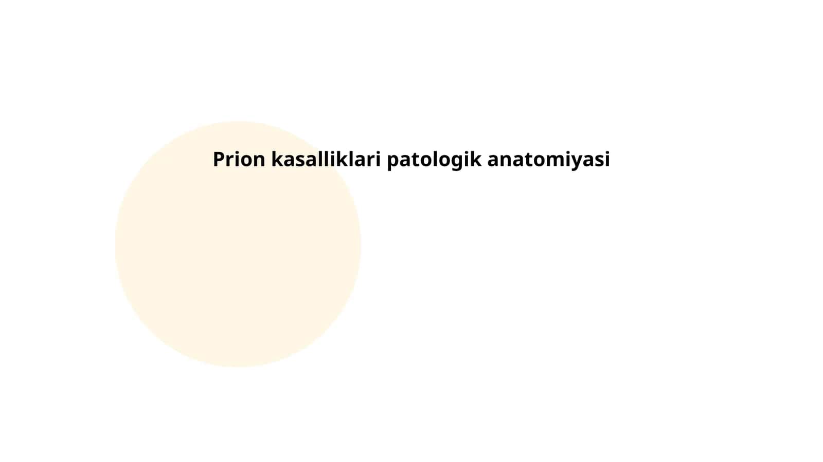 Prion kasalliklari patologik anatomiyasi
