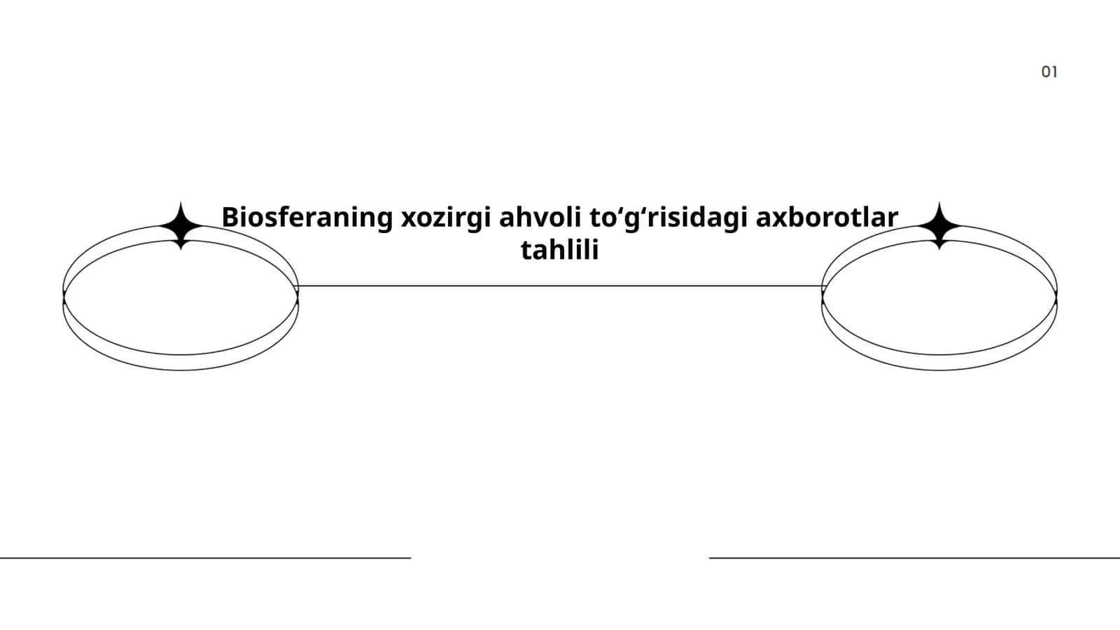Biosferaning xozirgi ahvoli toʻgʻrisidagi axborotlar tahlili