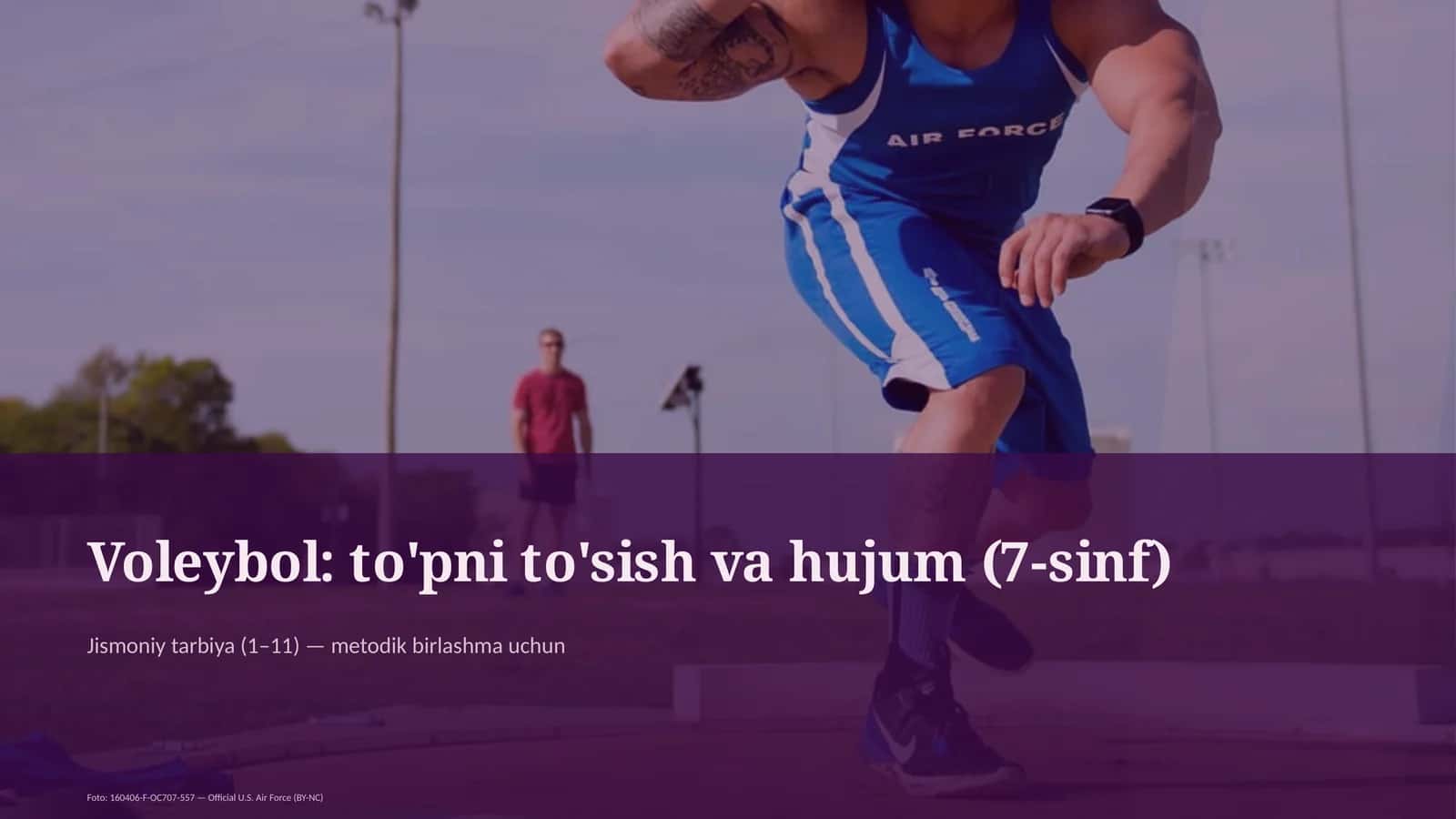 Jismoniy tarbiya (1–11) — metodik birlashma uchun