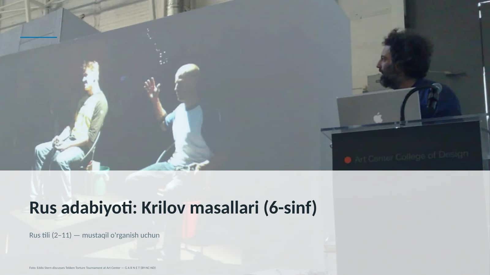 Rus adabiyoti: Krilov masallari (6-sinf)