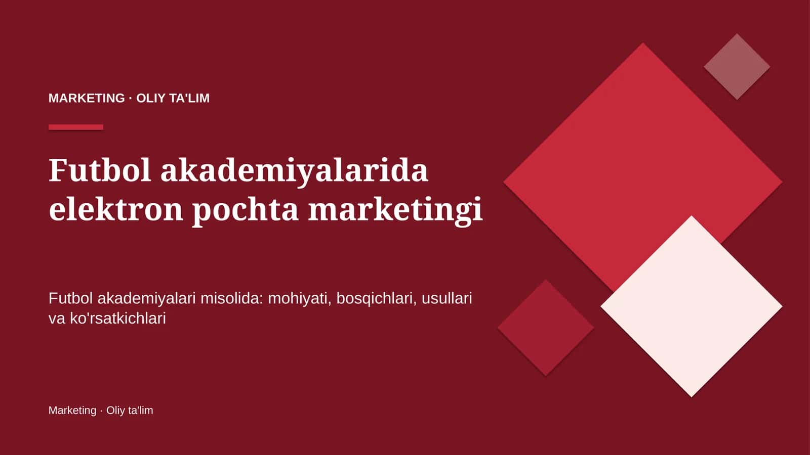 futbol akademiyalarida elektron pochta marketingi 6874