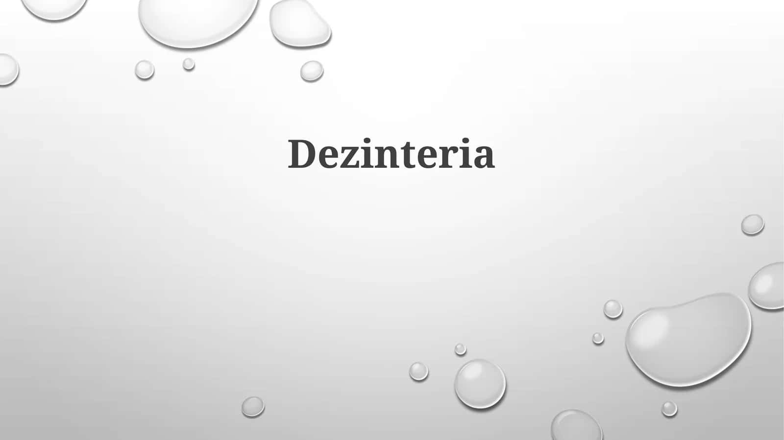 Dizenteriya